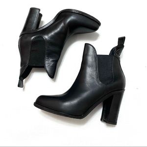 RAG & BONE 8 leather Ankle Boots 4” heel Chelsea